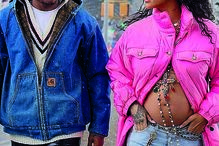 Rihanna e A$AP Rocky em Nova Iorque