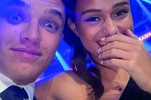 O piloto de F1 Lando Norris esteve na gala com a namorada, a portuguesa Luísa Barosa 