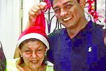 Mário Jardel com a mãe