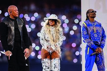 Dr. Dre, Mary J. Blige e Snoop Dogg no Super Bowl