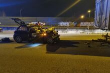 Acidente na A28, sentido Sul/norte