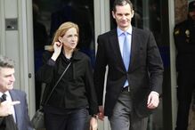 Infanta Cristina e o marido Iñaki Urdangarín