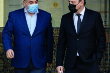 Carlos Rodrigues, diretor-geral editorial do CM, CMTV  e ‘Sábado’, e José Carlos Castro, diretor-adjunto de estratégia do CM e CMTV 