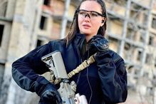 Anastasiia Lenna na frente de combate