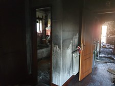Incêndio destrói casa em Vila Verde