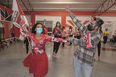 Escolas de samba da cidade em contagem decrescente para os festejos  