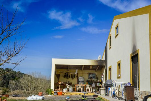 incÊndio, fogo, casa, mosteiros, caldas da rainha