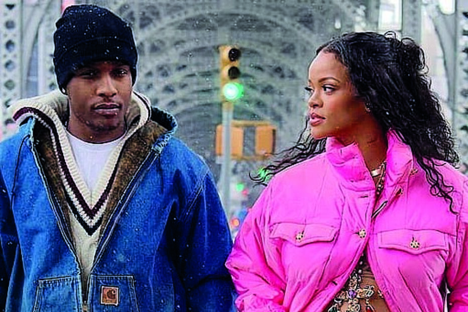 Rihanna e A$AP Rocky em Nova Iorque