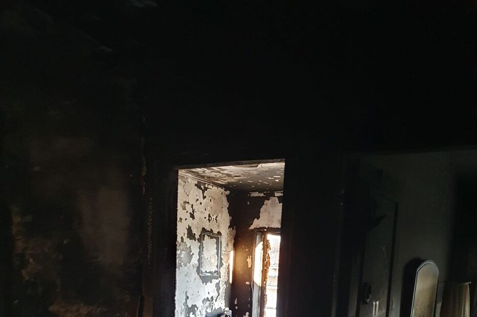 Incêndio destrói casa em Vila Verde