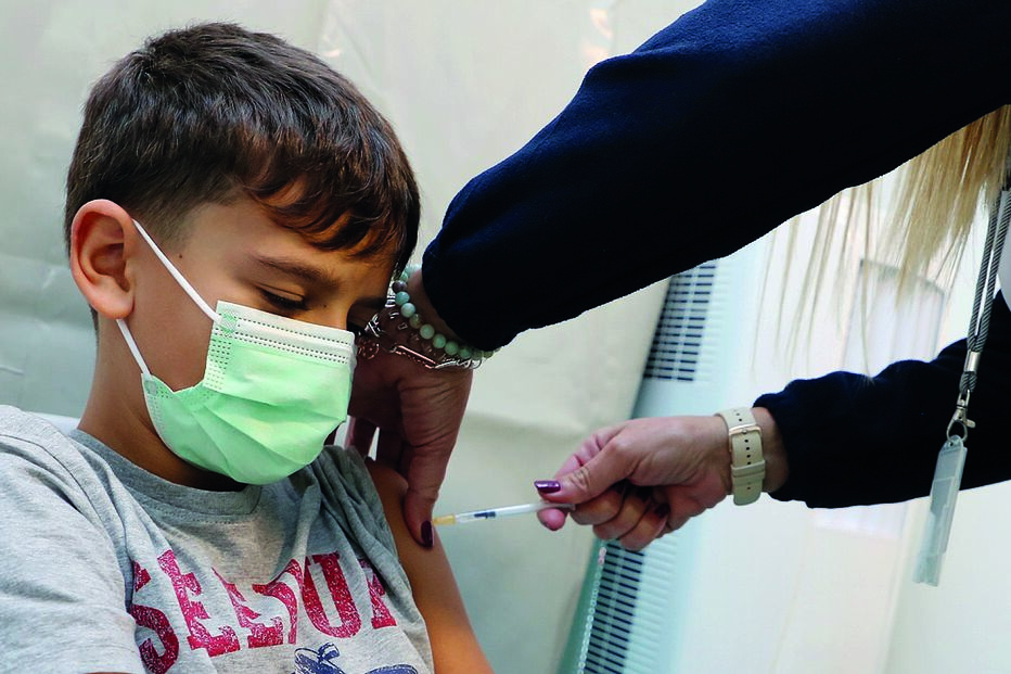 Vacinação de crianças contra a Covid-19