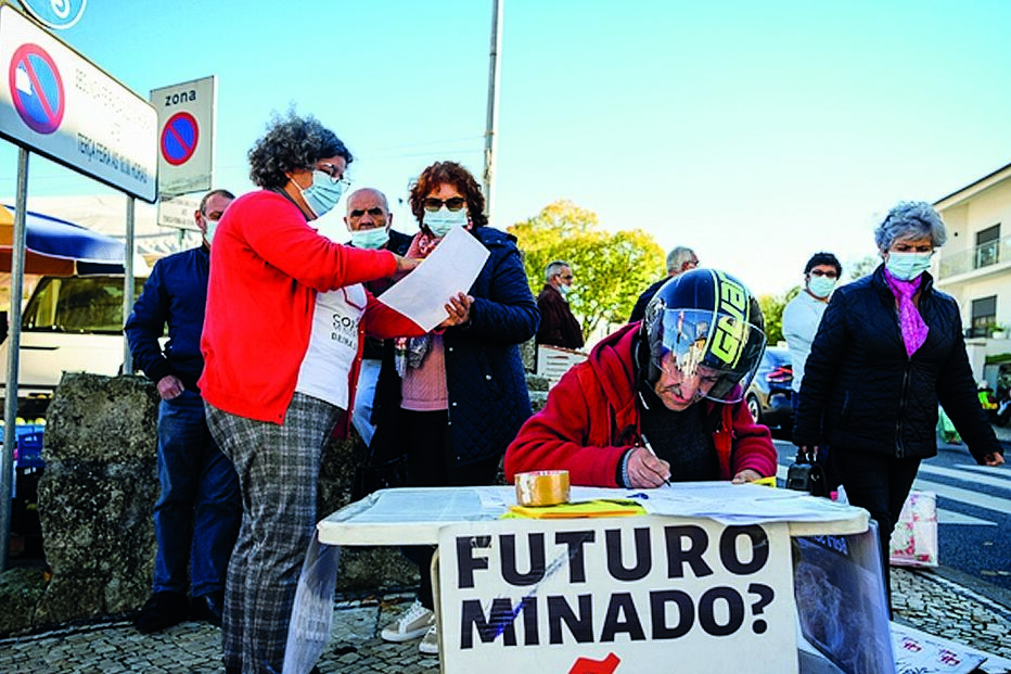 lítio, exploração, populações, manifestação