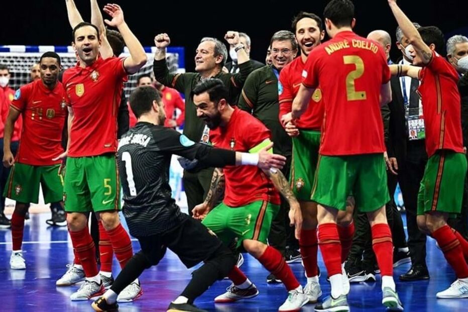 Seleção é bicampeã europeia de futsal