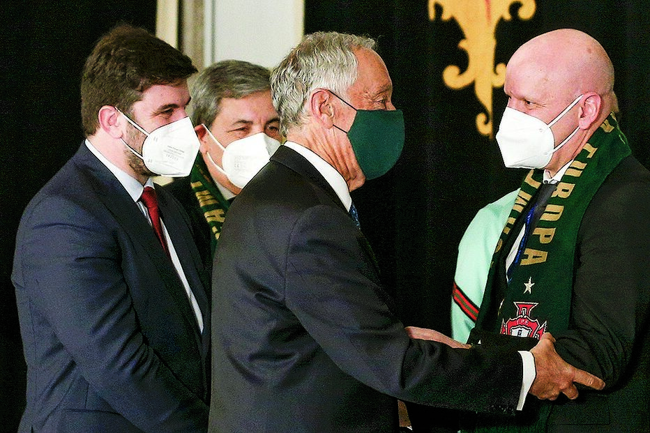 Jorge Braz felicitado