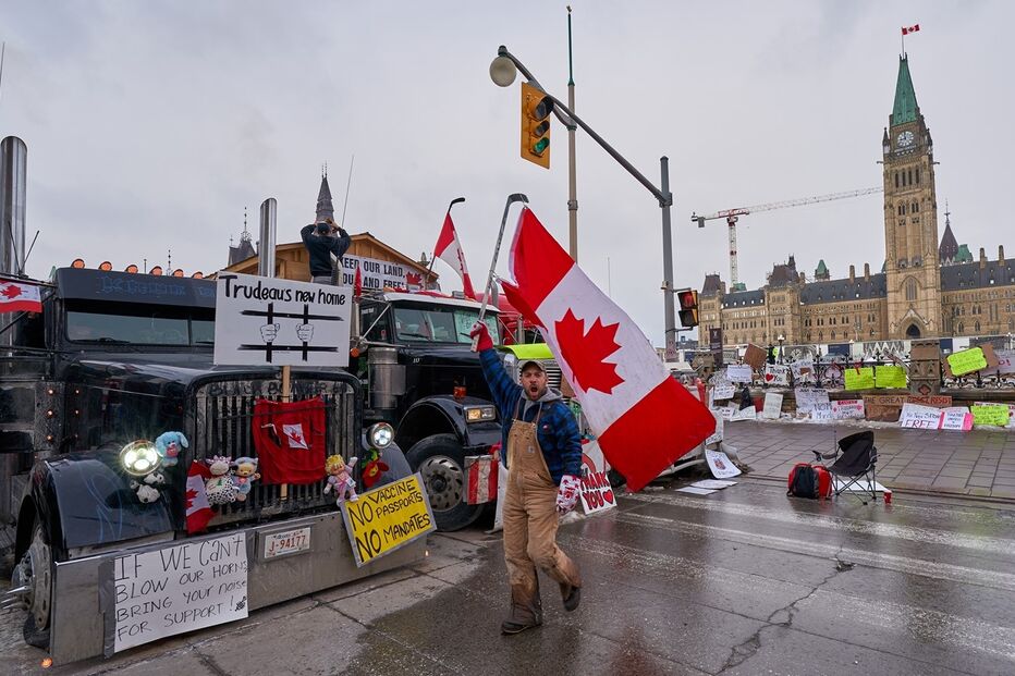 protestos, vacinas, canadá