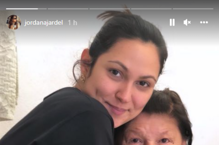 Jordana Jardel e a mãe