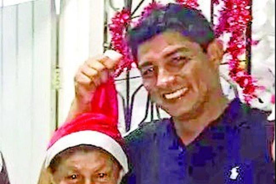 Mário Jardel com a mãe