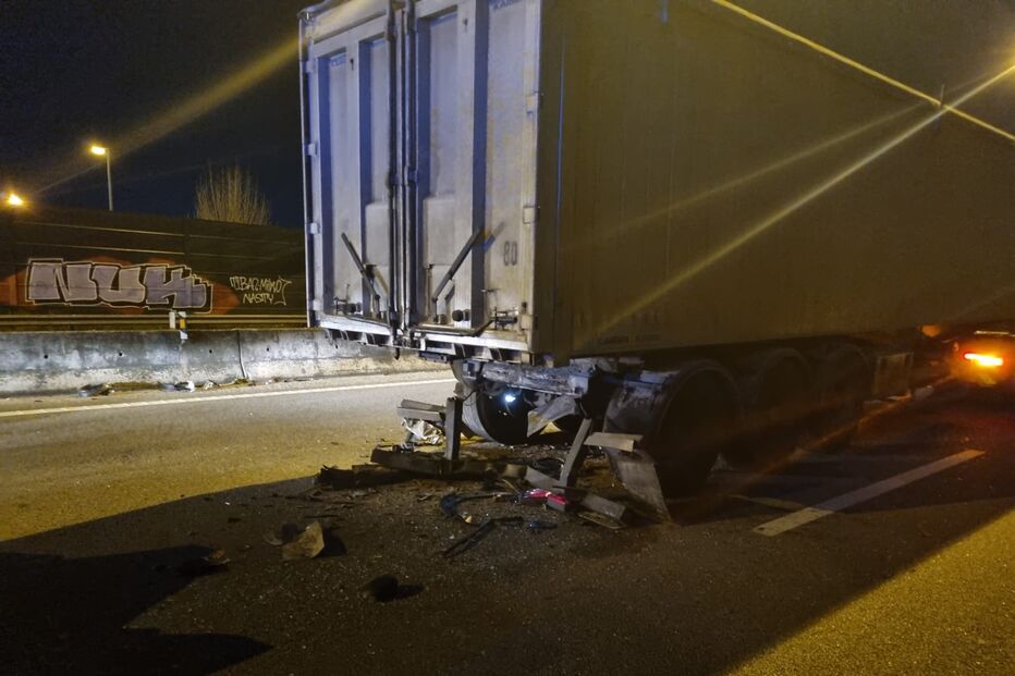 Acidente na A28, sentido Sul/norte