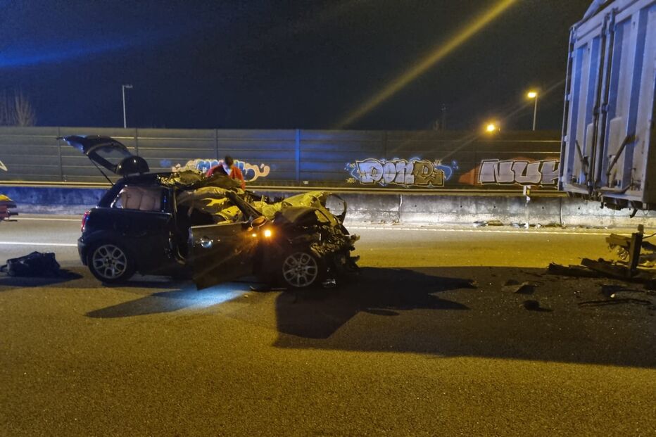 Acidente na A28, sentido Sul/norte