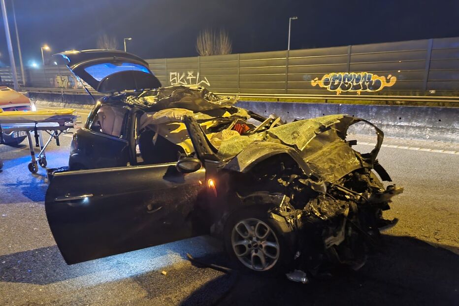 Acidente na A28, sentido Sul/norte