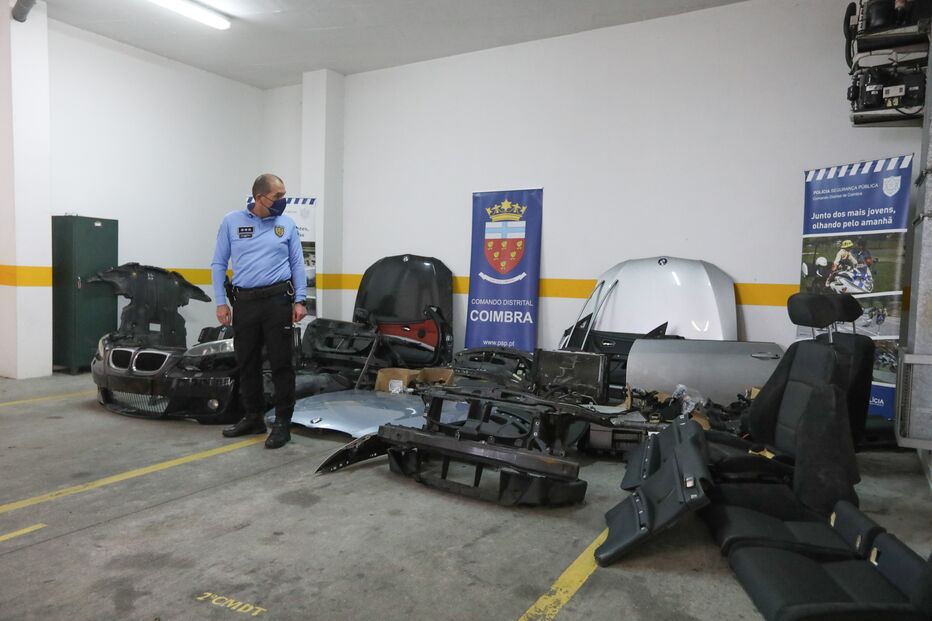 Material apreendido pela PSP