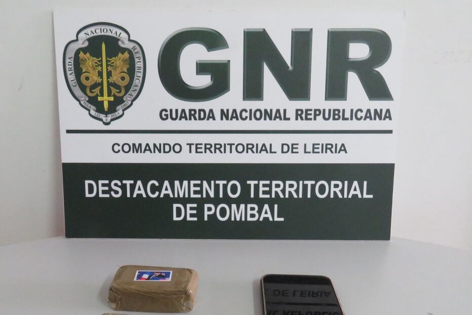 Apreensão de estupefacientes em Pombal