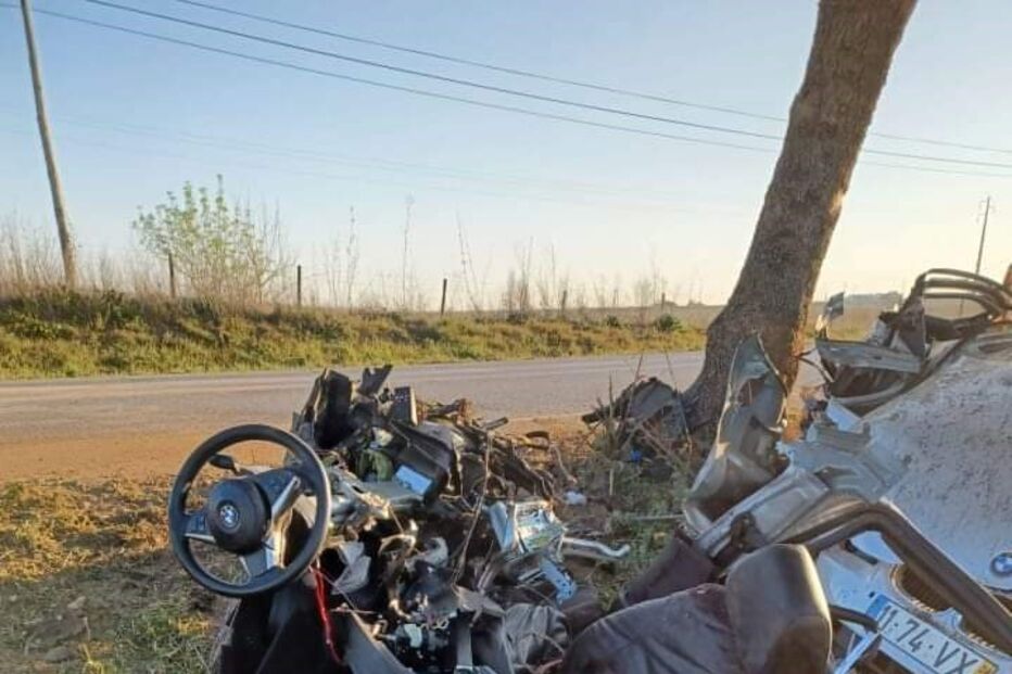 Despiste de automóvel faz um morto e um ferido grave no concelho de Aljustrel