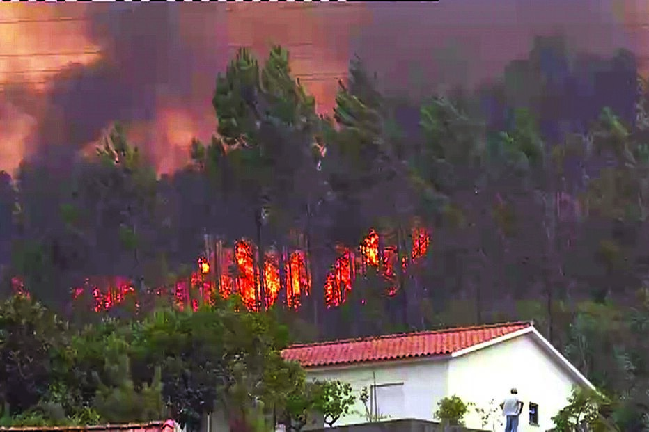 Homem ateou fogo junto a aldeia