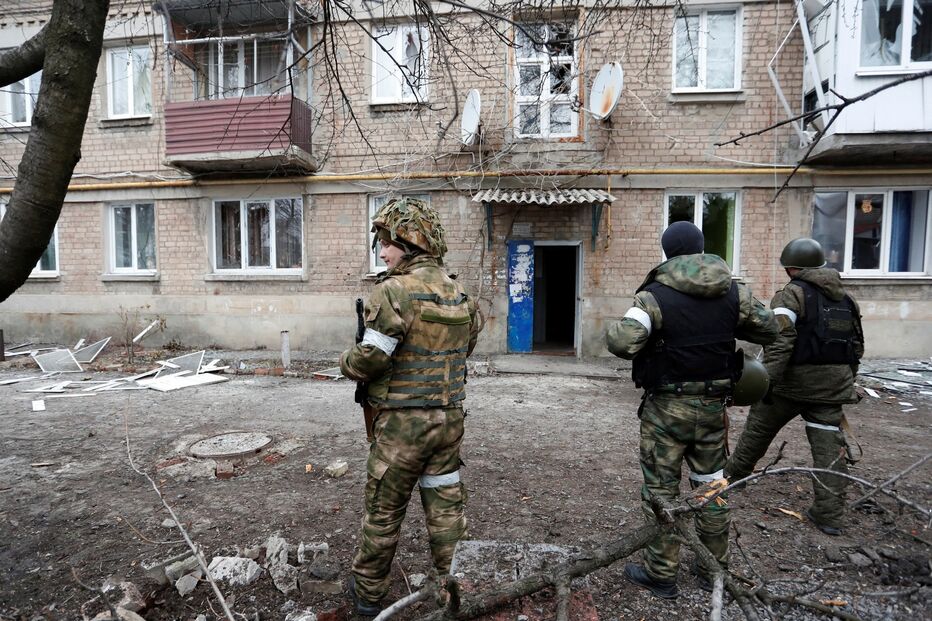 Rússia invade a Ucrânia