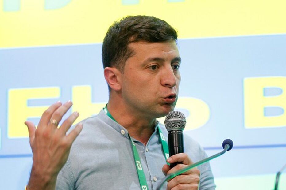 Zelensky, presidente da Ucrânia