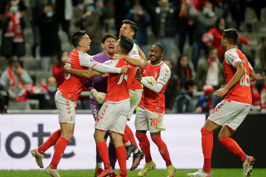 Sporting de Braga está nos 'oitavos' da Liga Europa