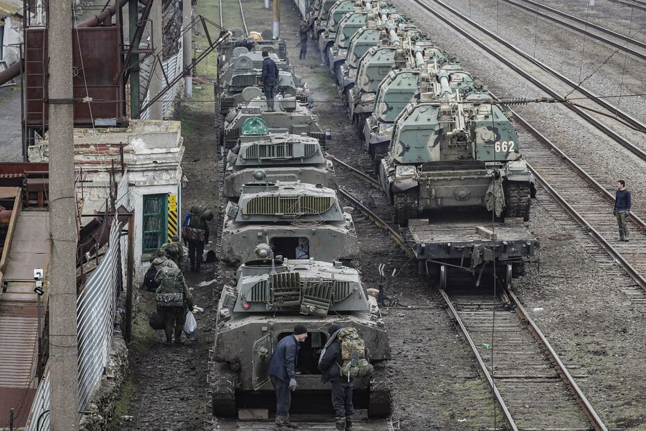 Rússia invade a Ucrânia