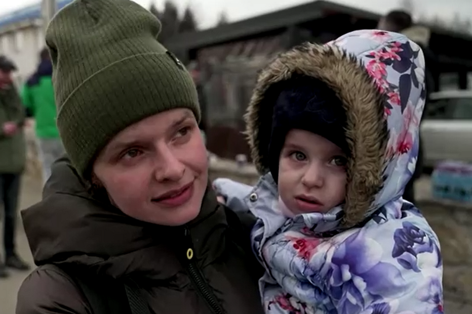 Juliana deixou o marido na Ucrânia