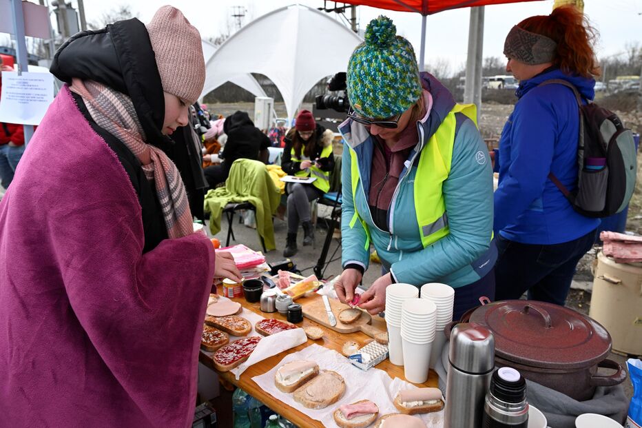 Refugiados ucranianos