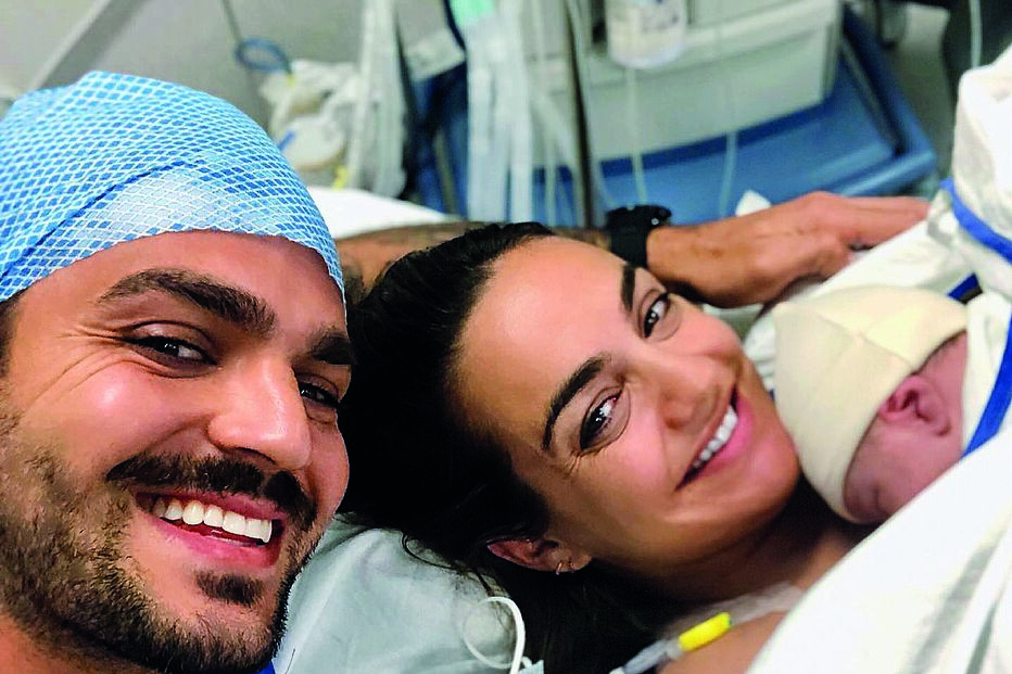 Rúben da Cruz e Filipa Falcão foram pais do pequeno Salvador Maria
