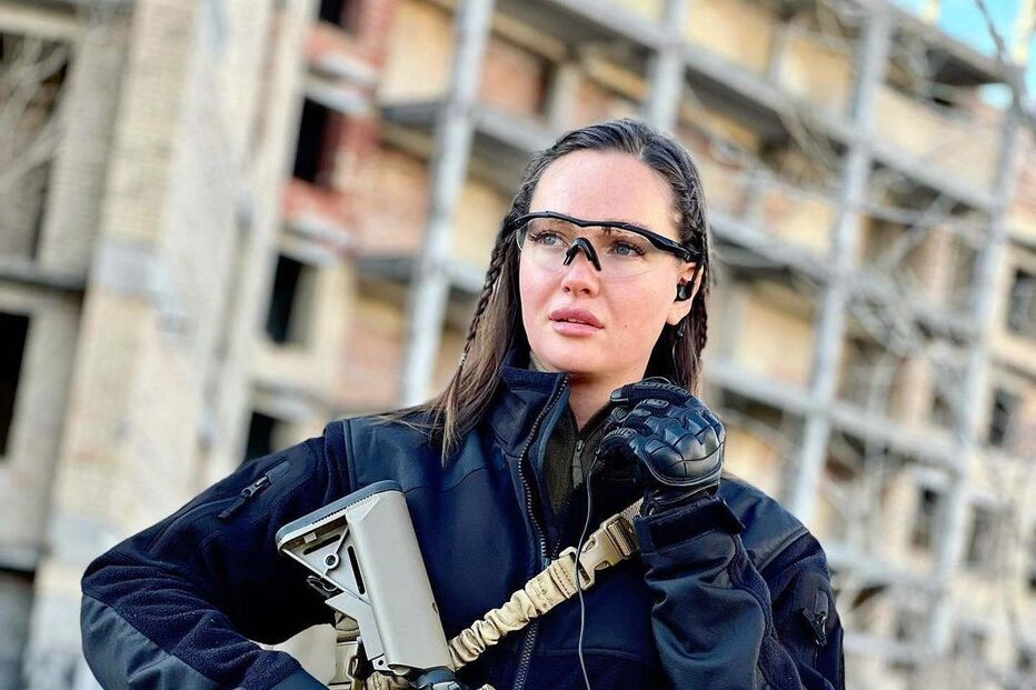 Anastasiia Lenna na frente de combate
