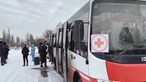 3500 civis retirados de cidade cercada na Ucrânia