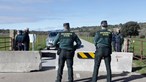 Três portugueses detidos em Espanha com arma escondida no carro
