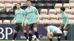 Portugal realiza derradeiro treino antes do embate com Macedónia do Norte