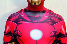 Jorge Kapinha festejou o Carnaval a rigor, vestido de Iron Man, e partilhou o disfarce através das redes sociais 