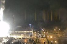 Maior central nuclear da Europa em chamas após ataque russo