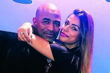 Oceano e a filha, Fabiana Cruz, de 26 anos  