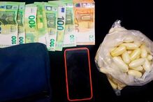 cocaína, correio de droga, detenção