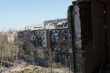 Destruição em Kiev