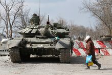 Destruição, guerra, ucrânia