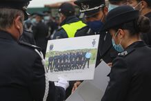funeral, fábio guerra, agente, psp, morte