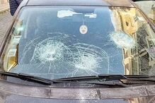 vandalismo, carros, Faro