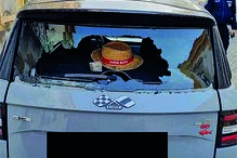 vandalismo, carros, Faro