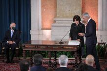 Tomada de posse do novo Governo, no palácio da Ajuda