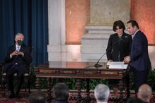 Tomada de posse do novo Governo, no palácio da Ajuda