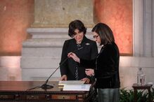 Tomada de posse do novo Governo, no palácio da Ajuda